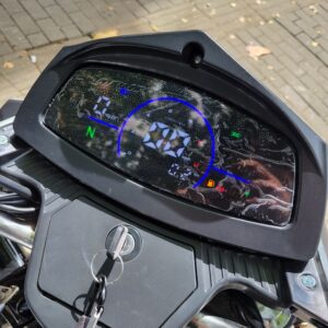 Tablero digital moderno del motocarro Vaisand 200 – 3W Motors Medellín